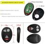 YITAMOTOR Car Key Fob for L2C0007T Keyless Entry Remote Replacement Compatible for 2001-2005 Buick Century Pontiac Aztek