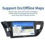 Dasaita 10.2'' Android 10.0 Head Unit with Carplay for Toyota Corolla 2014 2015 2016 2017 Car Stereo Touch Screen 1280x720 Support GPS Navigation Bluetooth Hands-Free Calling WiFi