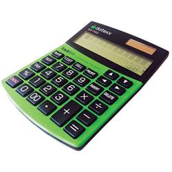 Datexx 2-Line TrackBack Business Slim Desktop Calculator, DD-7422