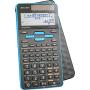 Sharp Calculators EL-W535TGBBL 16-Digit Scientific Calculator with WriteView, 4 Line Display, Battery and Solar Hybrid Powered LCD Display, Black & Blue, Black, Blue, 6.4'' x 3.1'' x 0.6'' x 6.4''