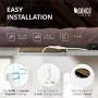 Sunco Lighting 12 Pack 4 Inch Slim LED Downlight with Junction Box,10W=60W, 650 LM, Dimmable, 4000K Cool White, Recessed Jbox Fixture, Simple Retrofit Installation - ETL & Energy Star