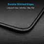 MROCO Mouse Pad 3 Pack [30% Larger] with Non-Slip Rubber Base, Premium-Textured & Waterproof Mousepads Bulk with Stitched Edges, Mouse Pads for Computers, Laptop, Office & Home, 8.5 x 11 inches, Black
