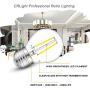 CRLight 2W LED Globe Dimmable Bulb 4000K Daylight White, 30W Equivalent E26 Base Vintage Edison Style Tiny G14 Clear Globe Light Bulbs for Chandelier Ceiling Fan Bathroom Vanity Mirror, 8 Pack