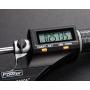 Fowler 54-860-001-1 Electronic IP54 Outside Micrometer, 0-1''/0-25 mm Measuring Range, 0.00005''/0.001 mm Resolution, 0.00016'' Accuracy, RS-232 Output, Black/Gray