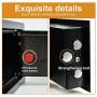 SamYerSafe Safe Box with Sensor Light,0.42 Cubic Feet Security Safe with Electronic Digital Keypad Money Safe Steel Construction Hidden with Lock，Wall or Cabinet Anchoring Design for Office Home Hotel