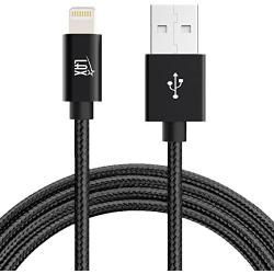 LAX iPhone Charger Lightning Cable - MFi Certified Durable Braided Apple Lightning USB Cord for iPhone 11/11 Pro Max/XS Max/X/iPad, iPod & More