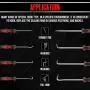 AMM 10-Piece Precision and heavy duty Pick & Hook Set, Used for automobile maintenance tools and electronic products maintenance tools, The best tool gift for a man