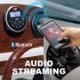 BOSS Audio Systems MCKGB350B.6 Weatherproof Marine Gauge Receiver and Speaker Package - IPX6 Receiver, 6.5 Inch Speakers, Bluetooth Audio, USB, MP3, AM/FM, NOAA Weather Band Tuner, No CD Player, 1 pair black speakers, One Pair of 6.5 inch