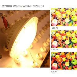 LeMeng Par56 LED Bulb 30W Flood Light Warm White (2700-3000K) WFL 120°Beam Angle, Non-dimmable, GX16D Base, Replace Par-56 300W Halogen Bulb