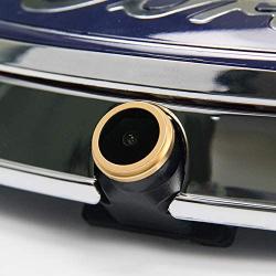 HD 1280x720p Rear Reversing Camera Integrated in Tailgaters Replacement Emblem Logo Backup Camera Rear View Camera Compatible with Backup Camera 2004-2016 F150 F250 F350 F450 Ranger (2011-2018)
