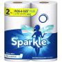 Sparkle Paper Towels, 24 = 47 Regular Rolls, Modern White, Pick-a-Size Plus