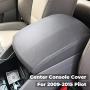 ISSYAUTO Center Console Cover for 2009-2015 Pilot Armrest Cover Replacement Leather Console Lid, Gray