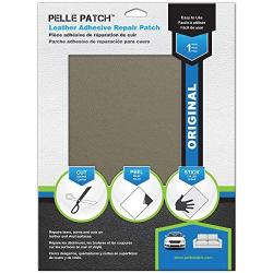 Pelle Patch - Leather & Vinyl Adhesive Repair Patch - 25 Colors Available - Original 11x16 - Camel