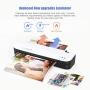 Laminator, dodocool Thermal Laminating Machine, 4 in 1 Personal Laminator for Home Use Shcool Teacher Office, 9 Inches Small Cold Lamination Machine with 20 A4 A5 A6 Pouches Trimmer Corner Rounder