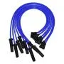A-Team Performance Silicone Spark Plug Wires Set BBF FE Big Block Compatible with Ford Valve Cover 332 351C 351M 352 360 361 370 390 400 427 428 429 460 514 Blue 8.0mm