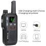 Retevis RB18 Walkie Talkies with Earpieces, Rechargeable Two Way Radios,2 Way Radio for Adults, NOAA Dual PTT Flashlight VOX,for Business Retail Hotel School(10 Pack)