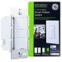 GE Enbrighten Z-Wave Plus Smart Motion Sensor Light Switch, On/Off, Vacancy / Occupancy Sensor, Includes White and Lt. Almond, Zwave Hub Required, Works with SmartThings, Wink, and Alexa, 26931