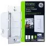 GE Enbrighten Z-Wave Plus Smart Motion Sensor Light Switch, On/Off, Vacancy / Occupancy Sensor, Includes White and Lt. Almond, Zwave Hub Required, Works with SmartThings, Wink, and Alexa, 26931
