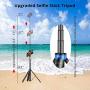 ATUMTEK 51'' Selfie Stick Tripod, All in One Extendable Phone Tripod Stand with Bluetooth Remote 360° Rotation for iPhone and Android Phone Selfies, Video Recording, Vlogging, Live Streaming - Blue
