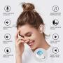 Wireless Earbuds 2020 Best Bluetooth Earbuds 5.0 Auto Pairing .Bluetooth Headset Built-in HD Noise Reduction Mic .3D Stereo Sound Earbuds Bluetooth Wireless Waterproof Touch Control for (White)