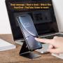 Verigle, , Aluminum, Desktop Tablet Dock, Smartphone, Holder Compatible With 4~8inch iPhone Xs XR 8 X 7 6 6s Plus SE 5 5s, Tablet, All Android, Black, 1 Pack