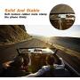 Loncaster Car Phone Holder, Car Phone Mount Silicone Car Pad Mat for Various Dashboards, Slip Free Desk Phone Stand Compatible with iPhone, Samsung, Android Smartphones, GPS Devices and More, Black