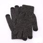 WaitingU Thicken Soft Knitted Texting Touch Screen Gloves for Smartphones PC Laptop Tablet Driving Skiing and Cycling Outdoor Gloves with Anti-Slip Design (A-Black&gey) WaitingU Thicken Soft Knitted Texting Touch Screen Gloves for Smartphones PC Laptop Tablet Driving Skiing and Cycling Outdoor Gloves with Anti-Slip Design (A-Black&gey)