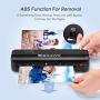 Laminator Machine, Slaouwo A4 Thermal Laminator Machine with 20 Laminating Pouches, 4 in 1 Portable Laminator with Paper Trimmer and Corner Rounder, 9 Inches Personal Laminator for Home School Office