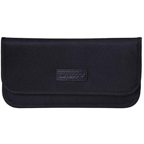 Faraday Bag, Wisdompro RFID Signal Blocking Bag Shielding Cage Pouch Wallet Case for Cell Phone Privacy Protection and Car Key FOB, Anti-Tracking, Anti-Spying Case Blocker - Black