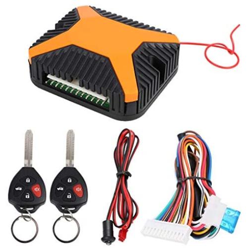 X AUTOHAUX Car Keyless Entry System Remote Control W/Blank Key for Toyota DC 12V