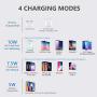 Yootech Wireless Charger,[2 Pack] Qi-Certified 10W Max Wireless Charging Pad Stand Bundle,Compatible with iPhone 12/12 Pro/SE 2020/11 Pro Max,Galaxy S21/S20/Note 10, AirPods Pro(No AC Adapter)