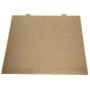Yanmis 3D Printer Parts, Heated Bed Steel Sheet 300x300mm Double-Sided Textured for 3D Printer Accessory