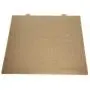 Yanmis 3D Printer Parts, Heated Bed Steel Sheet 300x300mm Double-Sided Textured for 3D Printer Accessory