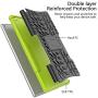 ROISKIN Dual Layer Heavy Duty Shockproof Impact Resistance Protective Case with Kickstand for FlRE 10 inch Case