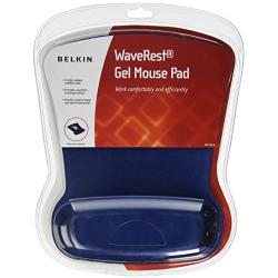 Belkin WaveRest Ergonomic Gel Mouse Pad with Wrist Support (Blue) (F8E262-BLU)