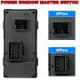 CIIHON Front Driver Side Master Power Window Switch for Silverado GMC Sierra 1500 2500HD 3500HD Yukon Traverse HHR Buick Enclave Replace # 20945129 25789692 25951963 D1954F (Black)