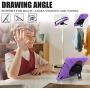 BRAECN Galaxy Tab S6 Lite 10.4 Case, SM-P610 Case, Rugged Protective Kids Friendly Case with Kickstand, Shoulder Strap, Hand Strap, S Pen Holder for Samsung Galaxy Tab S6 Lite 10.4” 2020 Model-Purple