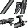 Neewer Wall Mounting Triangle Boom Arm for Photography Strobe Light, Monolight, Softbox, Umbrella, Reflector and Ring Light, Support 180 Degree Rotation, Max Length 4 Feet/125cm (Black) Neewer Wall Mounting Triangle Boom Arm for Photography Strobe Light, Monolight, Softbox, Umbrella, Reflector and Ring Light, Support 180 Degree Rotation, Max Length 4 Feet/125cm (Black)