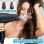 1875w Professional Tourmaline Hair Dryer,Negative Ionic Salon Hair Blow Dryer,DC Motor Light Weight Low Noise Hair Dryers with Diffuser & Concentrator
