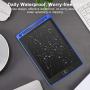 LCD Writing Tablet, Colorful 8.5 Inch Digital Ewriter Electronic Graphic Drawing Tablet Erasable Portable Doodle Writing Board for Kids Students Christmas Birthday Gifts (Deep Blue)