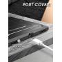 SUPCASE Unicorn Beetle Pro Series Case Designed for iPad Air 4 (2020) 10.9 Inch, with Pencil Holder & Built-in Screen Protector Full-Body Rugged Heavy Duty Case (Black)