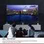 Portable Ultra-Short-Throw Smart Projector - Puppy Cube Mini Interactive Touchscreen Projector, 4K HDR, Auto-focus, DLP, Wi-Fi & Bluetooth, 23-100'' Picture, HDMI/USB, Android, Home Theater Projectors