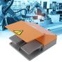 Foot Pedal Switch YDT1‑15 380VAC Foot Operated Pedal Controller Dual Electrical Switches for Electrical Machine Power Supply Clip Kit
