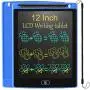 LCD Writing Tablet, Colorful 8.5 Inch Digital Ewriter Electronic Graphic Drawing Tablet Erasable Portable Doodle Writing Board for Kids Students Christmas Birthday Gifts (Deep Blue)