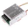 ICQUANZX Stepless DC Motor Speed Controller 10V-55V 12V 24V 36V 40A,with Forward-Brake-Reverse Switch,Ajustable Potentiometer &Digital Display
