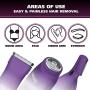 Wahl Pure Confidence Purple Rechargeable Trimmer #9865-100