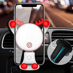 Car Phone Holder ,REDSHINE Gravity Car Mount Air Vent Phone Holder for car for iPhone 11/ X/Xs Max/8/7/7P/6s/6P/5S, Galaxy S5/S6/S7/S8/S9,Note8 Google, LG, Huawei and More