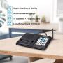 5 Pack Wireless Intercom System 10 Channel 3 Code - Intercoms Wireless for Home Office Business - Room to Room Intercom System