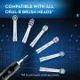 Electric Toothbrush, Oral-B Pro 7000 SmartSeries Black Electronic Power Rechargeable Toothbrush with Bluetooth Connectivity Powered by Braun (Packaging May Vary)