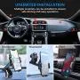 Car Phone Mount, SAVFY Car Phone Holder, Adjustable Long Arm Cell Phone Car Mount Compatible iPhone X 8 7 6 6S Se 5S Samsung Galaxy S9 S8 S7 S6 S5